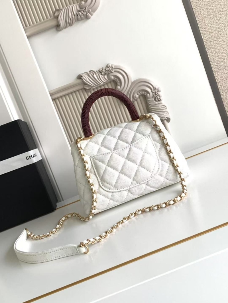 Ch**el top handle bags